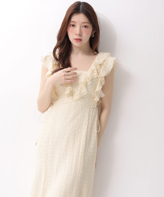 Rirandture(リランドチュール) |カットレースフリルワンピース
