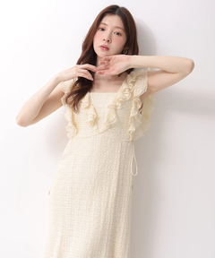 Rirandture(リランドチュール) |カットレースフリルワンピース
