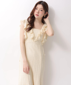 Rirandture(リランドチュール) |カットレースフリルワンピース