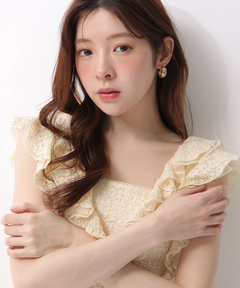 Rirandture(リランドチュール) |カットレースフリルワンピース