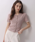 POLO BCSコラボ〉ポロカラーケーブルニットカーディガン | カーデ