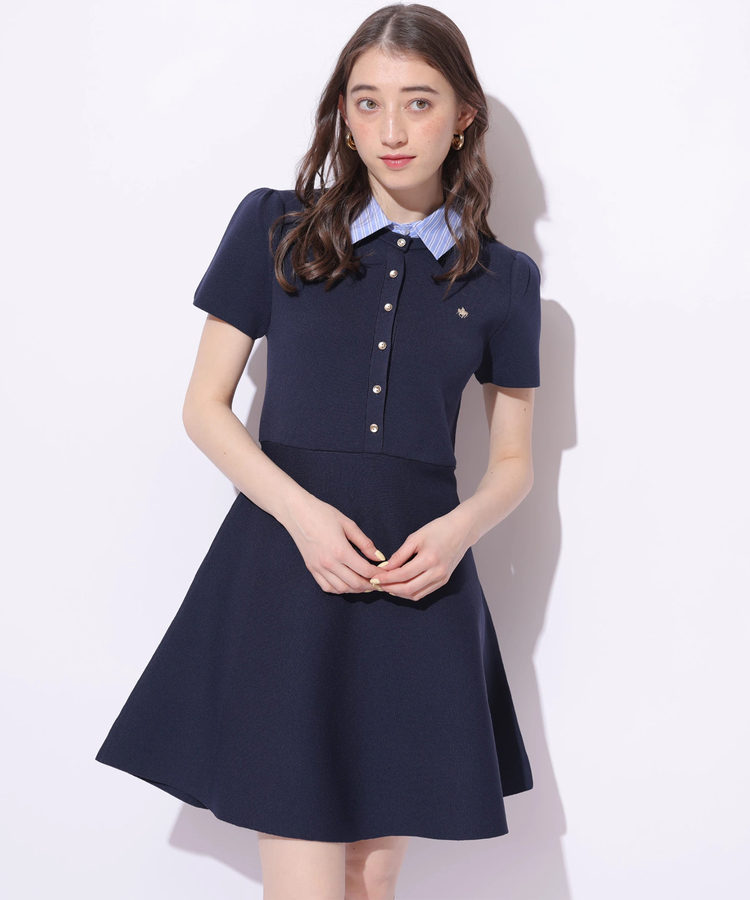 POLO BCSコラボ〉フィットフレアミニワンピース | ワンピース