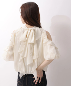 Rirandture(リランドチュール) |オフショルダーフリルブラウス