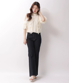 Rirandture(リランドチュール) |オフショルダーフリルブラウス