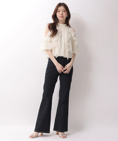 Rirandture(リランドチュール) |オフショルダーフリルブラウス