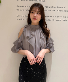 Rirandture(リランドチュール) |オフショルダーフリルブラウス