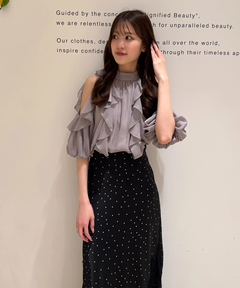 Rirandture(リランドチュール) |オフショルダーフリルブラウス