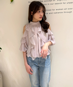 Rirandture(リランドチュール) |オフショルダーフリルブラウス
