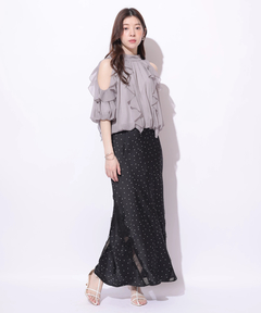 Rirandture(リランドチュール) |オフショルダーフリルブラウス