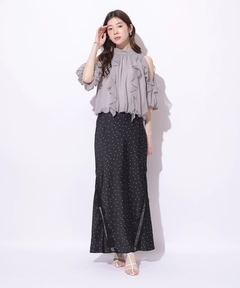 Rirandture(リランドチュール) |オフショルダーフリルブラウス