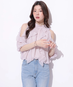 Rirandture(リランドチュール) |オフショルダーフリルブラウス
