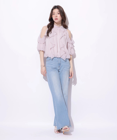 Rirandture(リランドチュール) |オフショルダーフリルブラウス