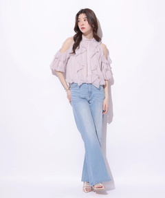 Rirandture(リランドチュール) |オフショルダーフリルブラウス