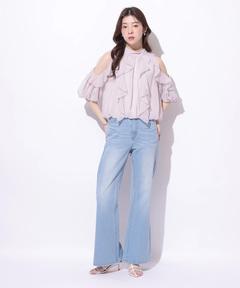 Rirandture(リランドチュール) |オフショルダーフリルブラウス