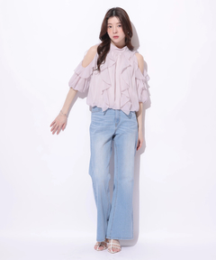 Rirandture(リランドチュール) |オフショルダーフリルブラウス