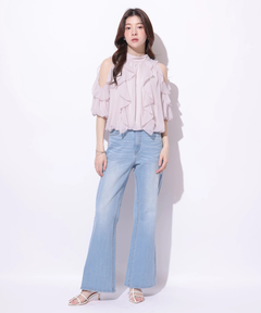 Rirandture(リランドチュール) |オフショルダーフリルブラウス