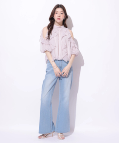 Rirandture(リランドチュール) |オフショルダーフリルブラウス