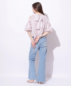 Rirandture(リランドチュール) |オフショルダーフリルブラウス