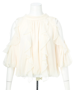 Rirandture(リランドチュール) |オフショルダーフリルブラウス