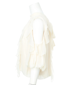 Rirandture(リランドチュール) |オフショルダーフリルブラウス