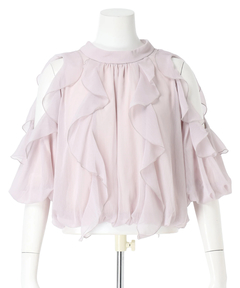 Rirandture(リランドチュール) |オフショルダーフリルブラウス