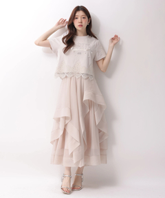 Rirandture(リランドチュール) |ランダムラッフルシアースカート