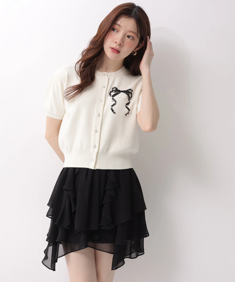 Rirandture ラッフルフリルミニスカート イレヘムラッフルミニスカート | スカート | Rirandture（リランド