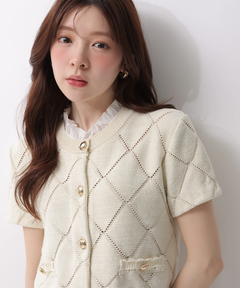 Rirandture(リランドチュール) |フリルレイヤードニットジャケット