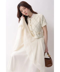 Rirandture(リランドチュール) |フリルレイヤードニットジャケット