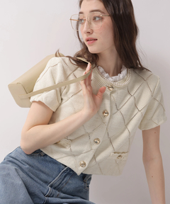 Rirandture(リランドチュール) |フリルレイヤードニットジャケット