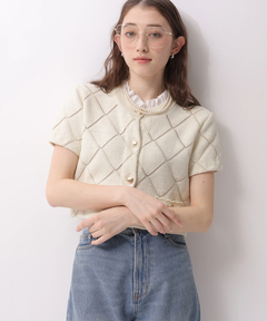 Rirandture(リランドチュール) |フリルレイヤードニットジャケット