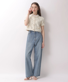 Rirandture(リランドチュール) |フリルレイヤードニットジャケット