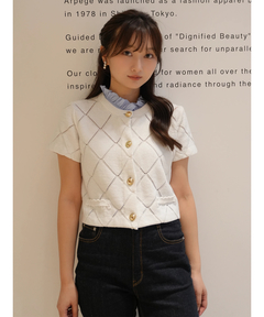 Rirandture(リランドチュール) |フリルレイヤードニットジャケット