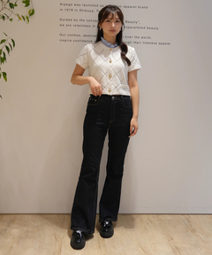 Rirandture(リランドチュール) |フリルレイヤードニットジャケット