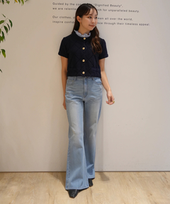 Rirandture(リランドチュール) |フリルレイヤードニットジャケット