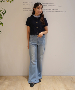 Rirandture(リランドチュール) |フリルレイヤードニットジャケット