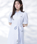 POLO BCSコラボ〉5分袖ポイントレースシャツワンピース | ワンピース 