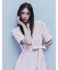 店舗限定》〈POLO BCSコラボ〉5分袖ポイントレースシャツワンピース