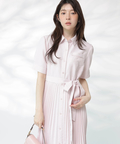 店舗限定》〈POLO BCSコラボ〉5分袖ポイントレースシャツワンピース 