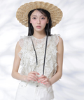 店舗限定》シアーラッフルノースリトップス | シャツ・ブラウス 