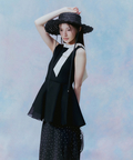 リボンネックペプラムニット | ニット | Rirandture（リランドチュール