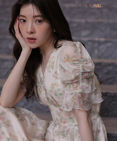 Rirandture(リランドチュール) |〈LAURA ASHLEYコラボ〉シアーラッフルワンピース