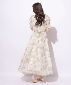 Rirandture(リランドチュール) |〈LAURA ASHLEYコラボ〉シアーラッフルワンピース