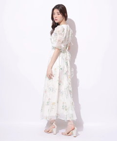 Rirandture(リランドチュール) |〈LAURA ASHLEYコラボ〉シアーラッフルワンピース