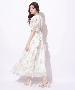 Rirandture(リランドチュール) |〈LAURA ASHLEYコラボ〉シアーラッフルワンピース