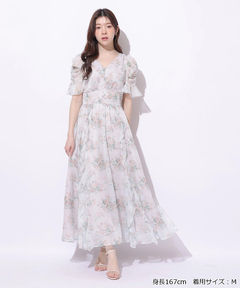 Rirandture(リランドチュール) |〈LAURA ASHLEYコラボ〉シアーラッフルワンピース