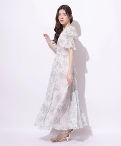 Rirandture(リランドチュール) |〈LAURA ASHLEYコラボ〉シアーラッフルワンピース