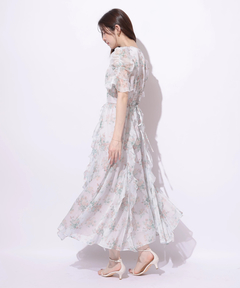 Rirandture(リランドチュール) |〈LAURA ASHLEYコラボ〉シアーラッフルワンピース