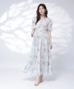 Rirandture(リランドチュール) |〈LAURA ASHLEYコラボ〉シアーラッフルワンピース