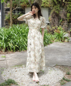 Rirandture(リランドチュール) |〈LAURA ASHLEYコラボ〉シアーラッフルワンピース